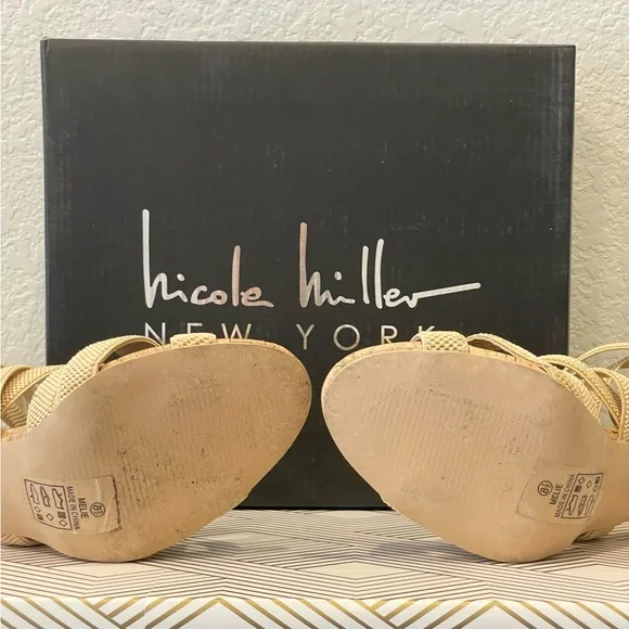Nicole Miller Melie Strappy Heel size 8.5 - Picture 8 of 11